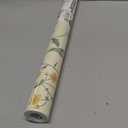 Floral Peel and Stick Wallpaper Light Beige 17.7 x 197 Inches Boho in Removable Wallpaper for Bedroom Bathroom Easy Peel Off Contact Paper Renter Friendly Wall Paper