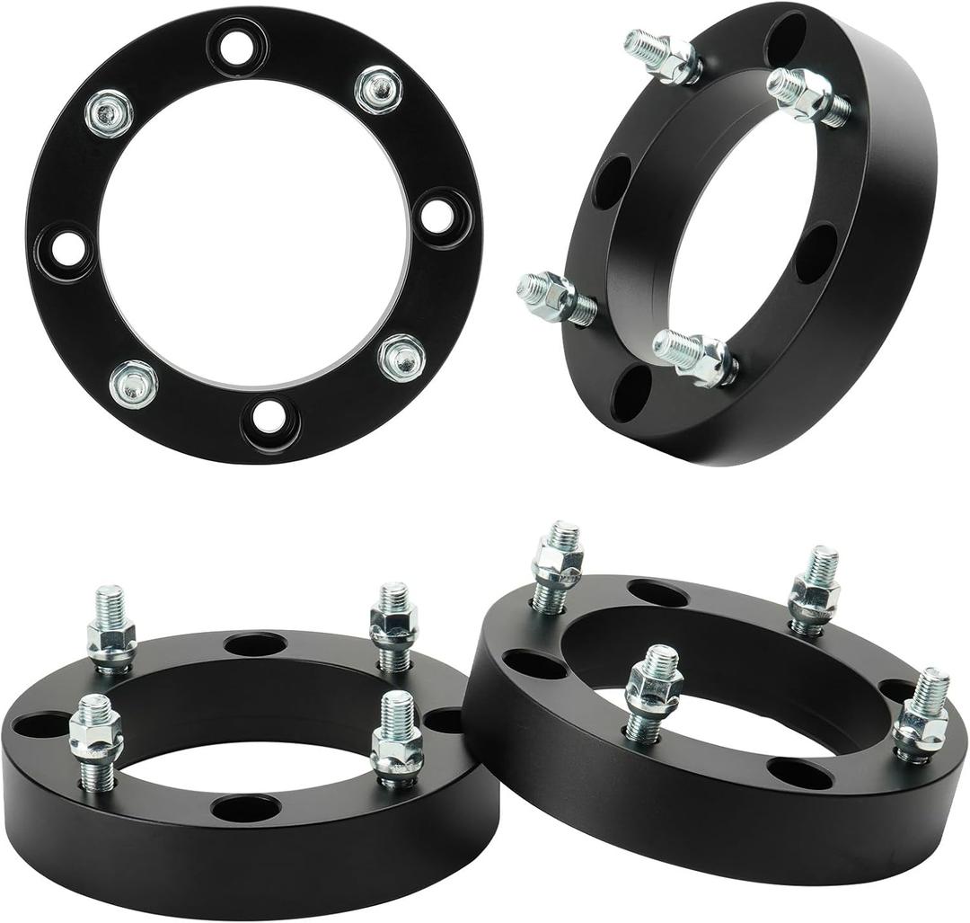 Aeagle 4x156 Wheel Adapters 1.5" for 2013+ Polaris Ranger RZR, Forged 4 Lug Wheel Spacers with 12x1.5 Studs 131mm Bore 4PCS