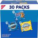 Nabisco Sweet Treats Cookie Variety Pack OREO, OREO Golden & CHIPS AHOY!, 30 Snack Packs (2 Cookies Per Pack), BBD: OCT/22/2025