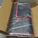 Car Floor Mat Custom Fit for Jeep Compass 2017-2025 2026 Black Red Rubber Auto Floor Liners Mat Set All Weather Protection Heavy Duty Odorless