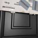 STICKGOO Black Drop Ceiling Tile 2ft x 2ft, Ceiling Panel High-Grade PVC Coverings 24 x 24in - 12 Pack Cover 48 Sq. Ft