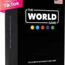 The World Game - Geography Card Game - Educational Games for Kids, Family and Adults - Cool Learning Gift Idea for Teenage Boys & Girls 8-12 with Map