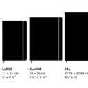 Moleskine Classic Notebook, Large, Plain, Lemon Green, Hard Cover (5 x 8.25)