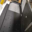 MELIPRON Van Partition Bulkhead Fit for Ford Transit 150 250 350 Mid Roof with Door Handle, Acrylic Custom Window Board