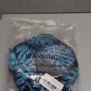 Blooming Jelly Women's Plus Size Bathing Suit One Piece Swim Dress Tummy Control Swimsuits Ruffle V Neck Swimwear (X-Large, Blue Green Leaves)