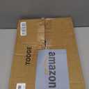 TOOGE Larger Pooper Scooper, Dog Pooper Scooper for Large Medium Small Dogs Heavy Duty Long Handle Metal Tray Rake Shovel Set for Yard Grass