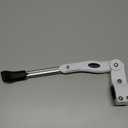 Bicycle Adjustable Aluminium Alloy Bike Bicycle Kickstand Side Kickstand Fit for 22" 24" 26"- White