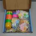 Easter Basket Stuffers Essentials, 12 Pcs Mini Animal Building Blocks with Easter Eggs, Building Blocks for Teens Kids Girls Boys Egg Hunt Prizes, Party Favors and Classroom Gifts (Easter - Flower B)