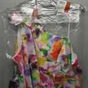 Adrianna Papell Women's Print One Shoulder Dress (Pink Multi), Size 24