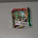 AVOIN colorlife Buffalo Plaid Christmas Tree Skirt 36 Inch, Winter Holiday Tree Decoration (Red and Black)