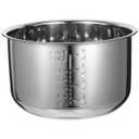 TUIBELYN Stainless Steel 5L Rice Cooker Pot Electric Pressure Cooker Liner Portable