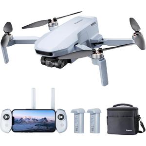 Potensic ATOM SE GPS Drone with 4K EIS Camera, Under 249g, 62 Mins Flight, 4KM FPV Transmission, Brushless Motor, Max Speed 16m/s, Auto Return, Lightweight and Foldable Drone for Adults Beginner