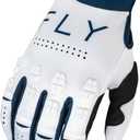 Fly Racing 377-112X Evolution DST Gloves White/Navy, Extra Large 