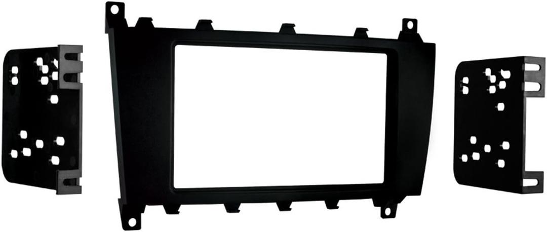 Metra 95-8721B Double DIN Dash Kit for Select 2005-2007 Mercedes-Benz Vehicles (Black)