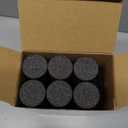 Comfyanno Under Door Draft Stopper - Bottom Door Seal & Gap Filler- Fits 30” to 36” Door, Block Noise, Sound, Air, Wind, Bugs, Easy to Install, Double Side Block, No Adhesive, Black