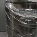 EKO Madison Brushed Stainless Steel 13.2 Gal/50L Kitchen Step Trash Can or Recycling Bin, Removable Inner Liner, Soft Close Lid, Fingerprint Resistant Finish
