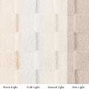 Exclusivo Mezcla Fleece Throw Blanket for Couch,Super Soft and Warm Lightweight Checkered Pattern Blankets for All Seasons, 50x60 Inches, Ivory