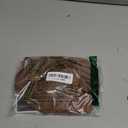 SherryDC Women's Solid Scoop Neck Push Up Padded Brazilian Thong Bikini Swimsuit Bathing Suit (Medium, Brown)