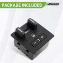 15926102 Trailer Brake Controller Switch 601-226 for Silverado GMC Sierra Suburban Tahoe Yukon 1500 2500 3500 HD 2007-2014