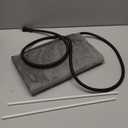 Weatherproof Heated Cat House for Outdoor in Winter, Heated Cat Bed Kitty Shelter with Cat Heating Pad, Insulated & Safe Escape Door, Warm Home for Outside Stray Cat (13"x16"x14", Green)