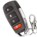 Universal Duplicator Garage Door Remote, 433.92 MHz for Gate & Electric Gates - Cloning Remote Control Keychain (3 PCS)