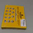 5537 Watch Repair Tool,Watch Case Opener, WatchBack Remover Tool with 13 Dies (18.5-36.5mm) & 6 Anti-Slip Films, Compatible with 5700 Back Opener for Making and Repair