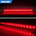 Third Brake Light with Strobe Flash for 2007-2014 CHEVY SUBURBAN Accessories 1500 2500/ Tahoe, GMC Yukon Xl 1500 2500, High Mount Rear Brake Lights Assembly for 04-07 Buick Rainier Accessories