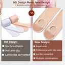 Girls' Convertible Ballet Tights, 50D Ultra Soft Professional Transition Dance Tights for Ballet (Pink)