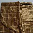 12x20 Inch Set of 2 Vintage Check Couch Pillows Neutral Boho Farmhouse Cushion Covers Modern Home Decor for Sofa Bed Living Room Brown