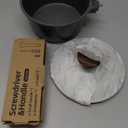 SENSARTE Nonstick Saucepan with Lid, 1.5 Quarts Small Pot with Swiss Granite Coating, Stay-cool Handle, Multipurpose Handy Sauce Pot Small Kitchen Cooking Pot, Induction Comptable, PFOA Free