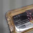 FARBERWARE Rectangular Build-a-Board Cutting Board with Single Compartment and Clear Locking Lid for Charcuterie, Snacks, and More, Bamboo