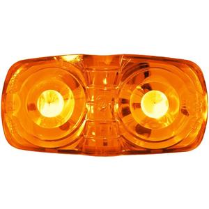Peterson Manufacturing V38A Led Marker/Clearance Pc Double Bulls-Eye