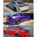20152023 Compatible with Dodge Charger, Rear Trunk Spoiler, Redeye Style, Carbon Fiber Pattern ABS WheelX