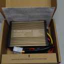 Pro Chaser DC-DC Golf Carts RVs 48V 36V Volt Voltage to 12V Step Down Voltage Reducer Regulator for Headlights Taillights Solar Panels Radios (20A 240W)