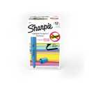 Sharpie Tank Style Highlighters, Chisel Tip, Blue, Box of 8