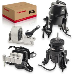 4PCS Engine Motor Mount Kit Compatible with 2018-2022 Toyota Camry L4 2.5L Engine, Replace #10140 123710P290 A42095, 10134 123610P210 A42097, 10131 12305F0010 A42094, 10145 12372F0010 A42115