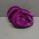4PS Station Set for Parties - Rich Purple Stations Rope for Hotel Lobby VIP Ropes for Posts with Gold Snap Hooks Velvet Ropes for Special Events and Stands Queue