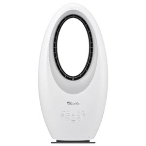 LivePure Bladeless Oscillating Fan w/Filter and Aroma Tray. 3-Speed Adjustment, Touch Control, Quiet Cooling, Stand Up Fan for Bedroom, Office, Kitchen, White