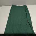Ladies Skorts Skirt for Women Ribbed Wrap Slit Pencil Criss Cross Basic Maxi Long Skorts 2025 Regular Fit Size M