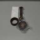 Reusable Vertuo Pod Refill Kit for Nespresso: Reusable Vertuo Capsule for Nespresso/Coffee Pods Vertuoline with 100 Aluminum Foil Lids for Any Size of Vertuo Plus Espresso Pod- Wood Grain Holder