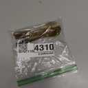 Kichvoe Natural Cow Horn Coffee Spoons Set of 3 Small Kitchen Essentials for Coffee Dessert and Baking Scoops with Long Handle Yak Horn Material