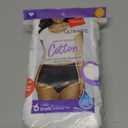 Hanes Women's Underwear, Ultimate High-Waist Brief Panties, Moisture-Wicking Underwear for Women, 6-Pack (7)