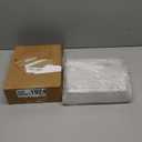 Maitys 12 Pcs Clear Drawer Organizer 9 x 3 x 2 Inches Plastic Rectangle Trays Makeup Vanity Storage Bins and Kitchen Drawers Dividers for Office Desk Silverware Kitchen Utensils(Clear)