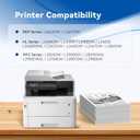 TN830XL Toner Cartridge High Yield Replacement for Brother TN830 TN-830 TN830 XL TN-830XL use with HL-L2460DW DCP-L2640DW HL-L2405W MFC-L2820DW HL-L2480DW Printer (2 Black)