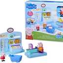 Peppa Pig Peppas Adventures Peppas Supermarket Playset Preschool Toy: 2 Figures, 8 Accessories; for Ages 3 and Up Multicolor