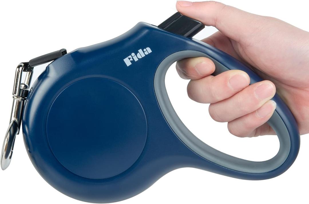 Fida Retractable Dog Leash, 16 ft Dog Walking Leash for Large Dogs up to 110lbs, Tangle Free,Navy Blue Fida Retractable Dog Leash, 16 ft Dog Walking Leash for Large Dogs up to 110lbs, Tangle Free,Navy Blue