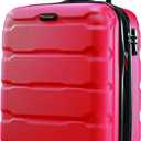Samsonite Omni PC Hardside Expandable Luggage with Spinner Wheels, Carry-On 20-Inch, Red