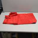 Kevin Textile 14x36 Inch Long Lumbar 1 Pack Boho Christmas Decorative Throw Pillow Cover Soft Striped Corduroy Rectangle Cushion Case Farmhouse Color Accent for Living Room Couch Sofa Bed, Red