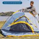 Golabs Truck Bed Tent for 5-6 Ft Bed, 8-Minute Easy Setup by Pre-Assembled Design, Waterproof PU2000mm, 2-Person Portable with Extra Rainfly Cover for Camping & Outdoor, Includes Storage Bag, Large