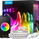 Govee 100ft RGBIC LED Strip Lights, Smart LED Lights Work with Alexa and Google Assistant, LED Lights for Bedroom WiFi App Control Segmented DIY Multiple Colors, Color Changing Light, (2 x 50ft)